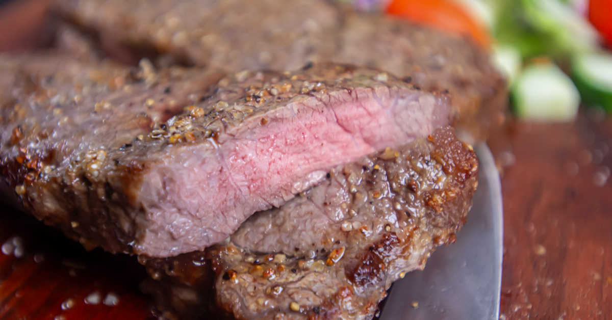 Air Fryer New York Strip Steaks Savor + Savvy