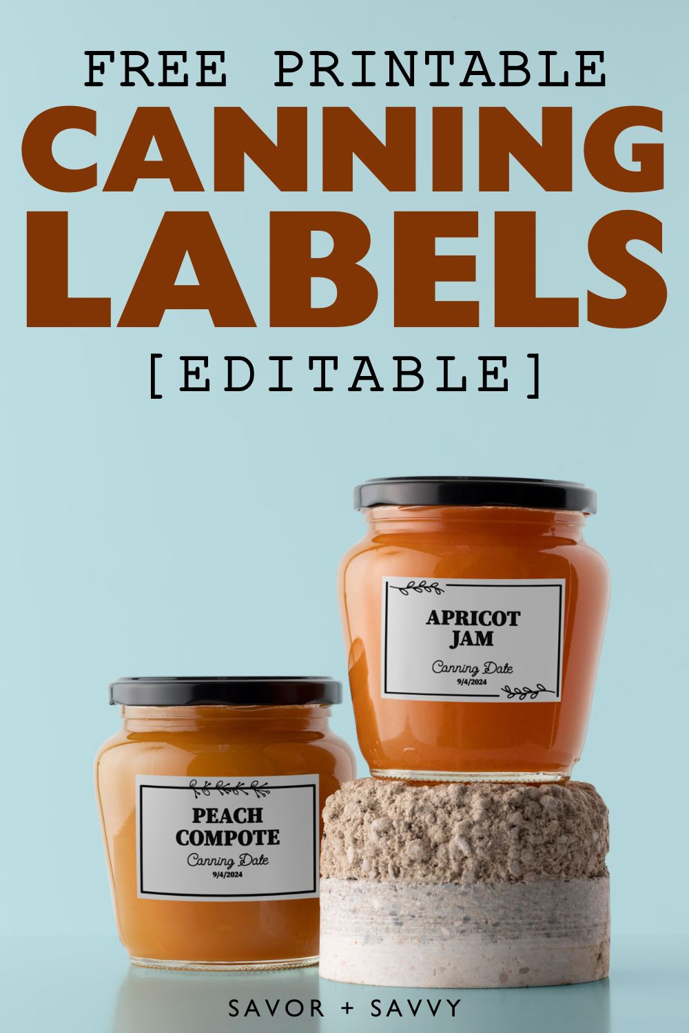 Canning Label Templates Canning Label Templates