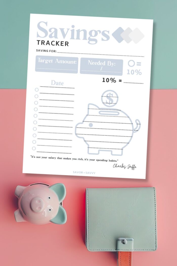 20 Free Budget Printables to Help Your Home Finances - Savor + Savvy