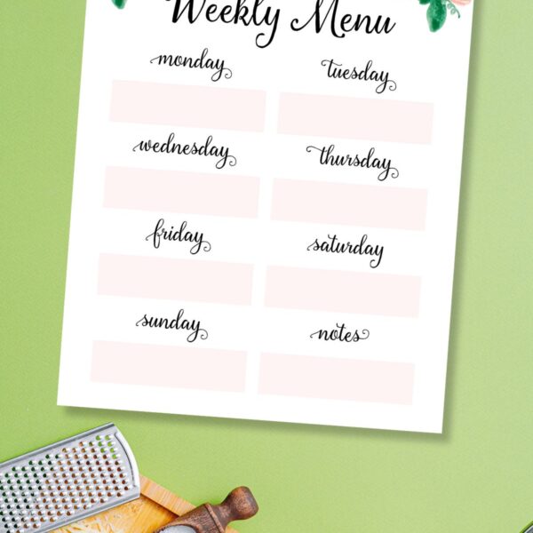 Free Kitchen Organization Binder - Inventory Printables - Savor + Savvy