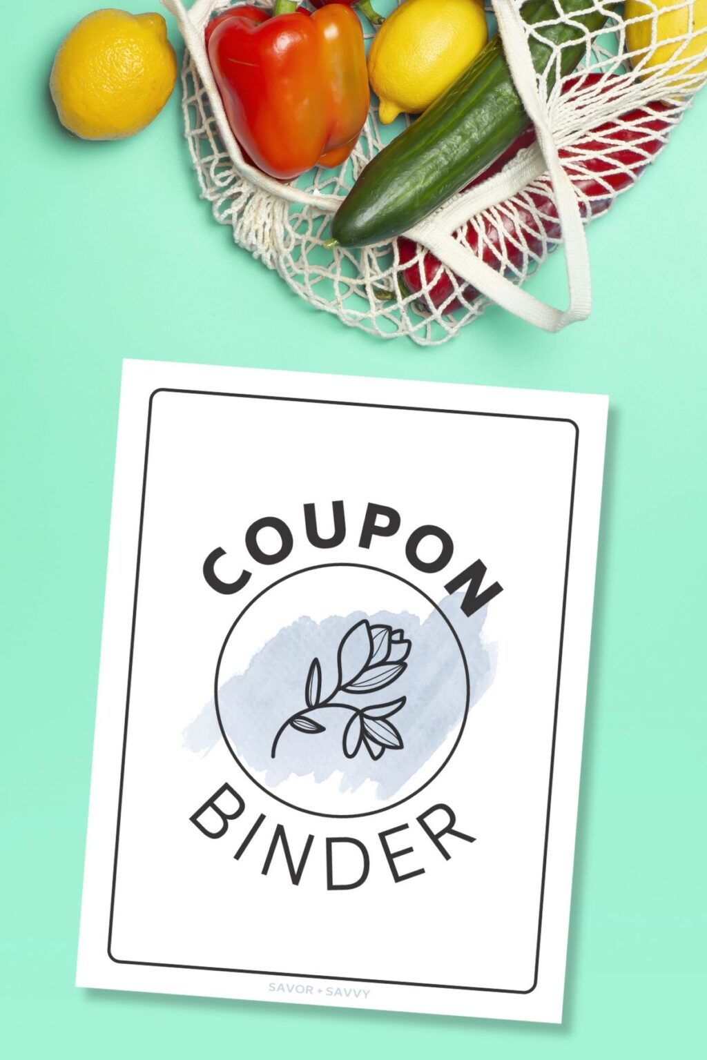 Free Printable - Coupon Binder Including Ten Pages - Savor + Savvy