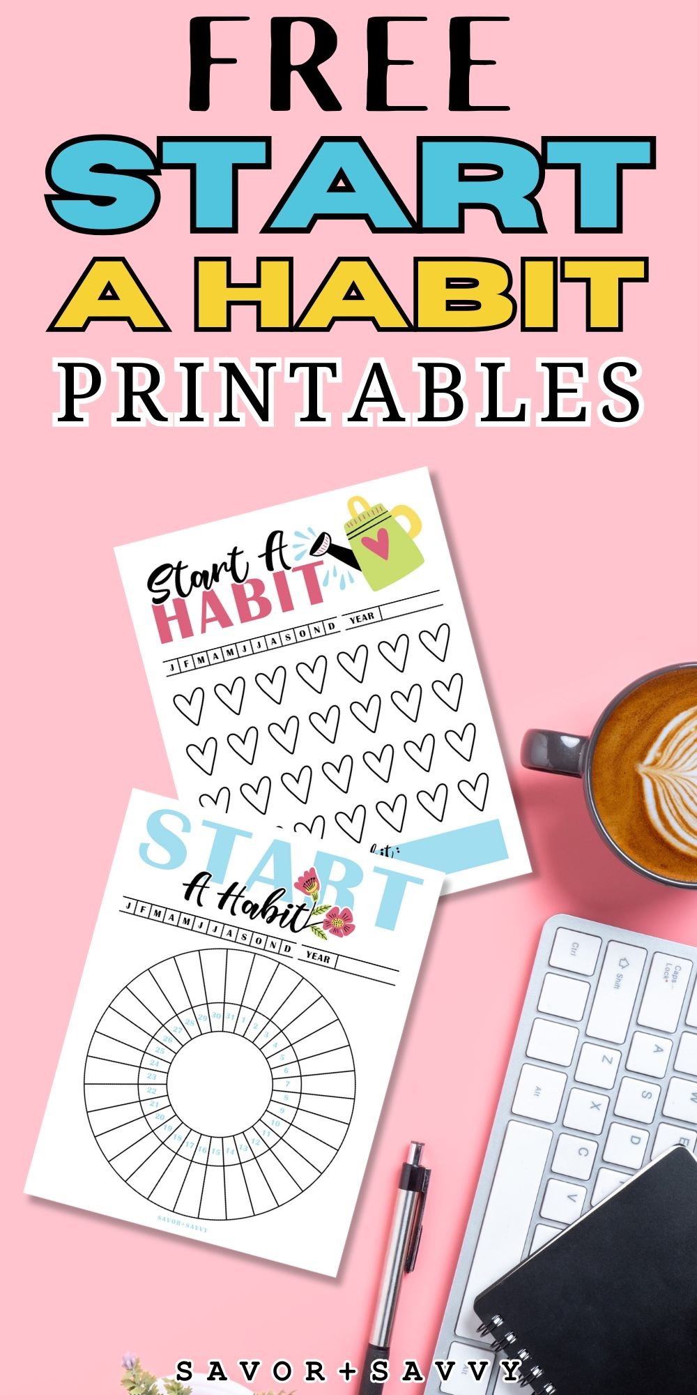 Free Start A Habit Printables