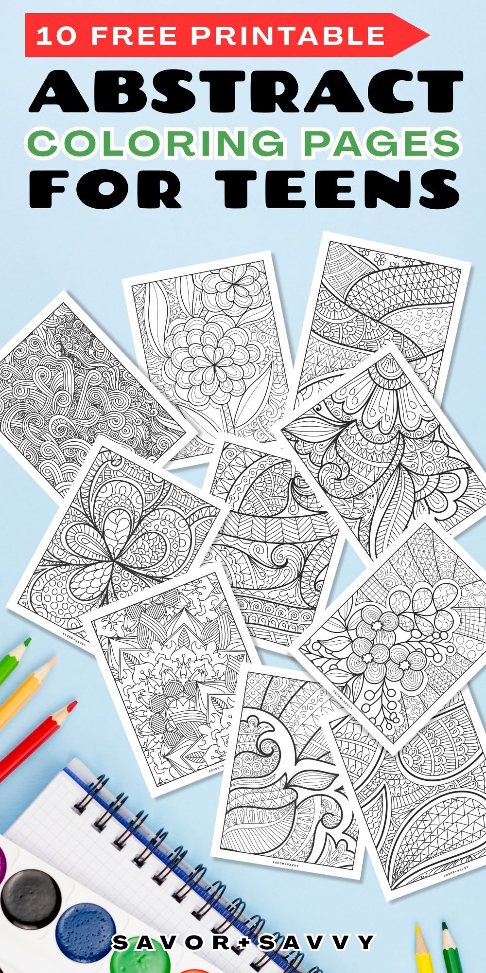 Free Printable Ornamental Coloring Pages For Teens